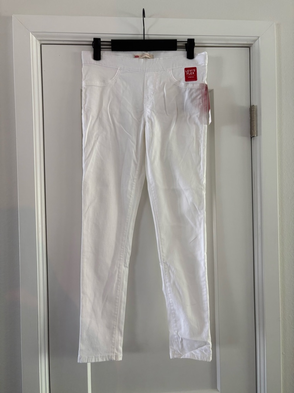 NWT: Levi's White Kids‎ Stretch Pull-On Jeggings Flex Stretch
